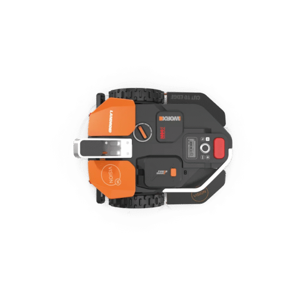 Worx - Robot Tondeuse connecté - LANDROID Vision - 600 m² - WR206E.1 (sans Installation de Fil périphérique, évite Obstacles, tond près des Bordures, - Imagen 3